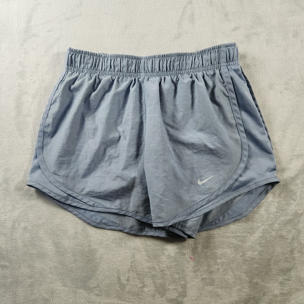 Nike Women's Tempo Running Shorts Blue Grey DB4487-493 Size Small 3" Dri-FIT